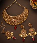 Gold cubic zirconia chokers