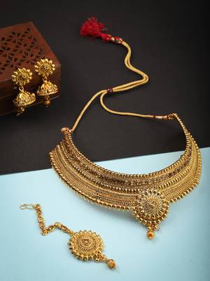 Gold cubic zirconia chokers 1