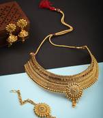 Gold cubic zirconia chokers