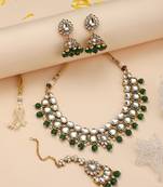 Green cubic zirconia jewellery