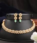 Light green cubic zirconia jewellery