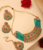 Green cubic zirconia jewellery