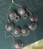 Silver cubic zirconia chokers