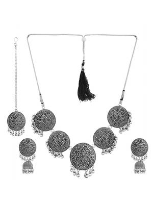 Silver cubic zirconia chokers 2