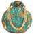 Vintage Gulley Womens Ethnic and Traditional Hand-Held Potli for Giffting and Weddings -Light Blue