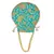 Vintage Gulley Womens Ethnic and Traditional Hand-Held Potli for Giffting and Weddings -Light Blue