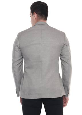 Fawn plain polyester men-Blazer 2