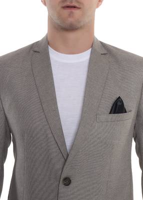 Fawn plain polyester men-Blazer 5
