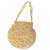 Vintage Gulley Velvet Ethnic Rajasthani Potli Bag - Cream