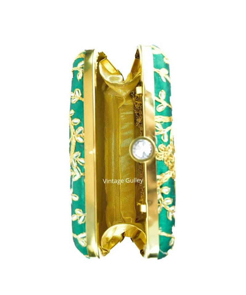 Vintage Gulley Clutch - Green