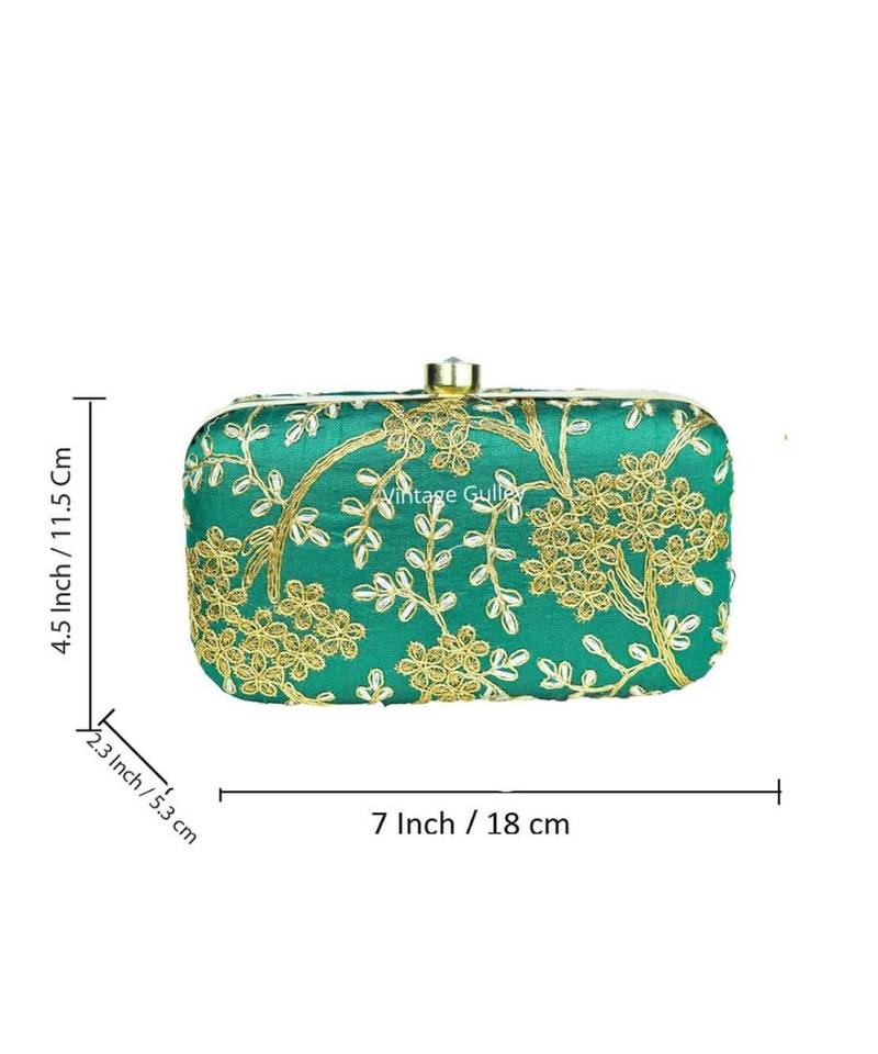 Vintage Gulley Clutch - Green