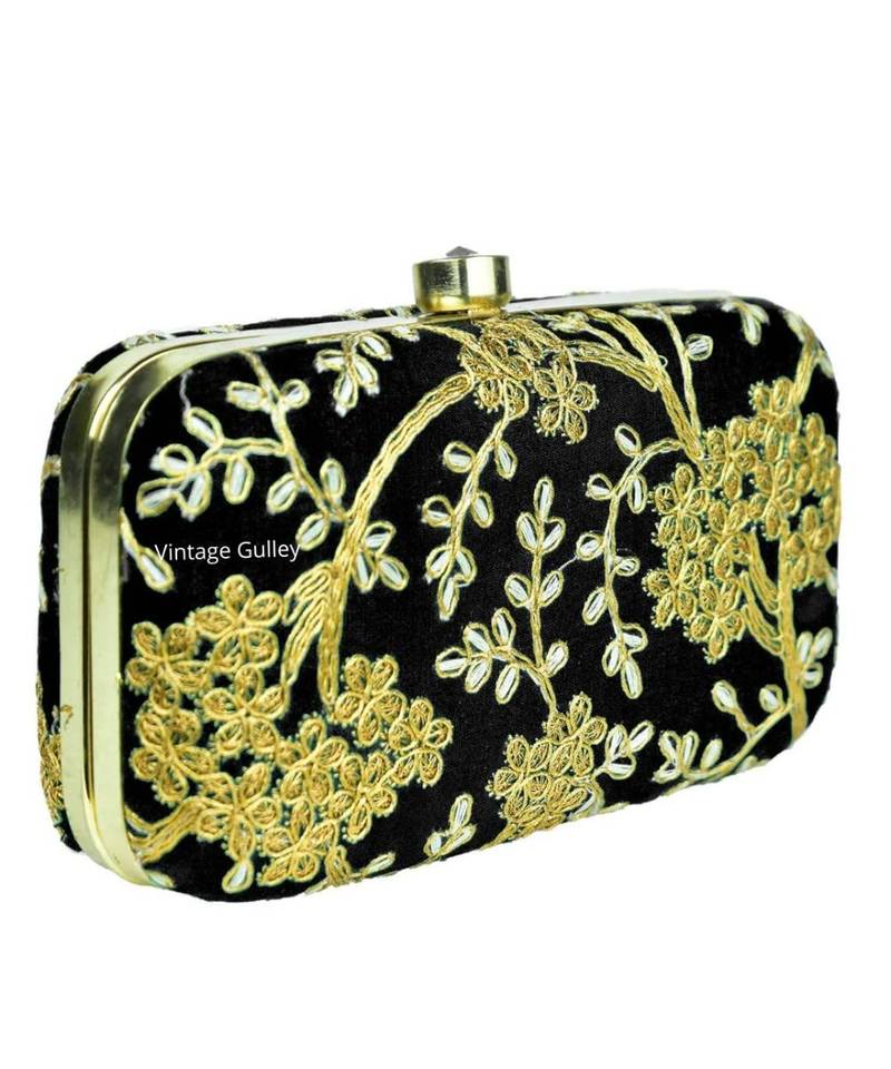 Vintage Gulley Clutch - Black