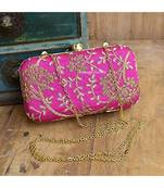 Vintage Gulley Clutch - Pink