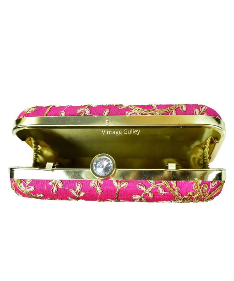 Vintage Gulley Clutch - Pink