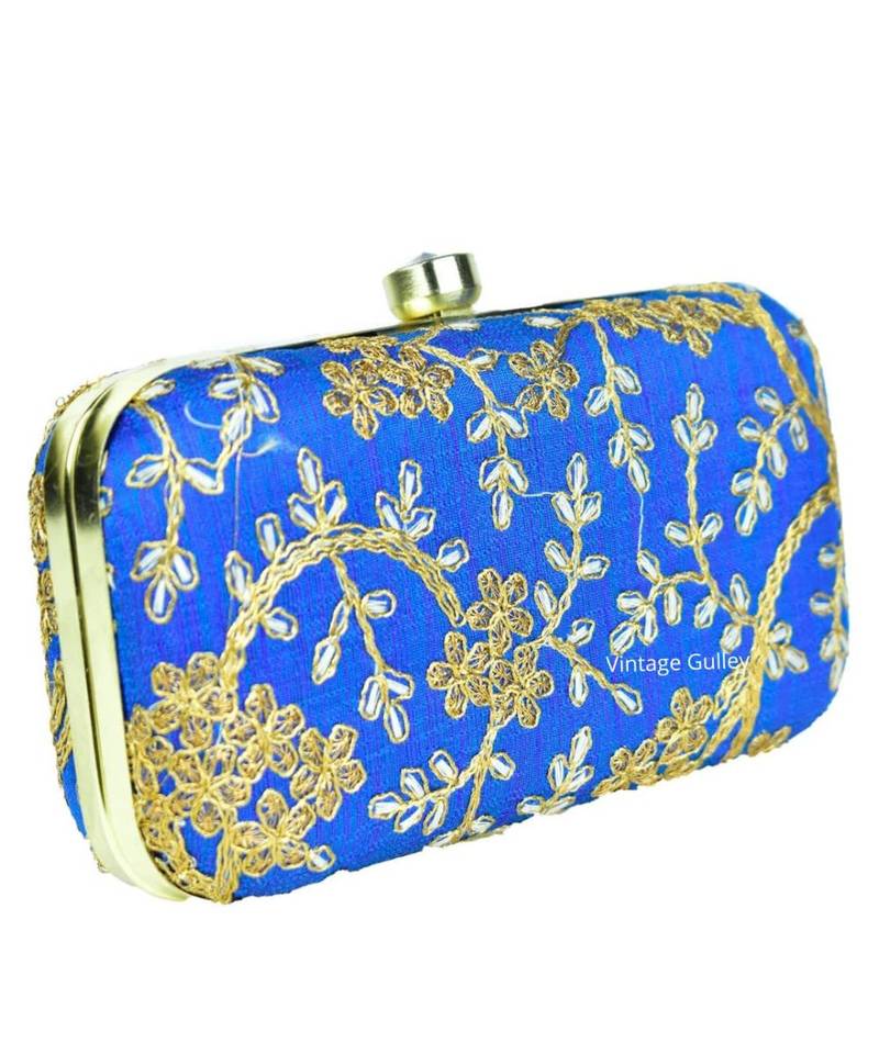 Vintage Gulley Clutch - Blue