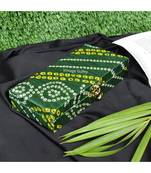 Vintage Gulley Bhandej Fabric and Wooden Decorative Cash, Shagun, Jewelry Box for Wedding|Gift Box (Green)