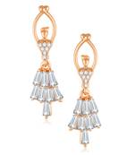  Sukai Jewels EthnicTraditional Western Doll Design Diamond Studded Daily Wear Stud Earring for Women and Girls