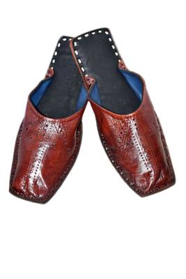 Sonia collections Leather Clogs For Men  (Brown) Openshoe1  Size 6 1