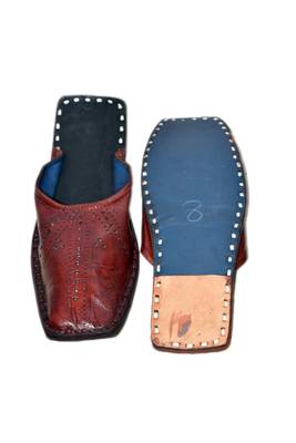 Sonia collections Leather Clogs For Men  (Brown) Openshoe1  Size 6 2