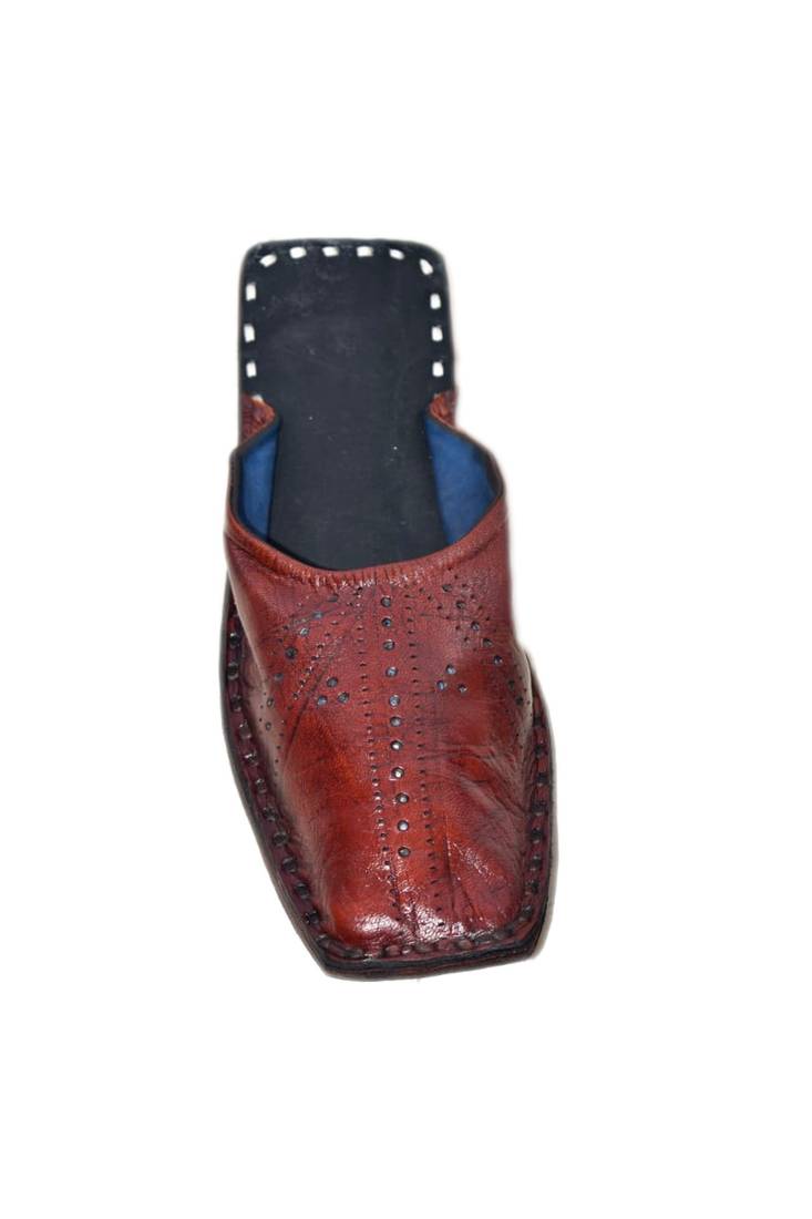 Sonia collections Leather Clogs For Men  (Brown) Openshoe1  Size 6