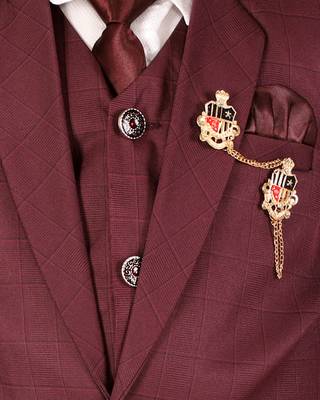 DKGF Boys 5-Piece Suit 5