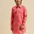 Sanwara Boy' Cotton Solid Pink Color Pathani Kurta