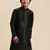 Sanwara Deep Blue Art Silk Kurta For Boys