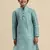 Deep Blue Art Silk Kurta For Boys