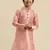Deep Blue Art Silk Kurta For Boys