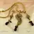 Moti Cz Pearl Stone Polki Kundun  Necklace With Earing