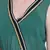 Playful combat green lace design beachwear Dress
