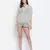 Verdant fluid  Green beachwear dress