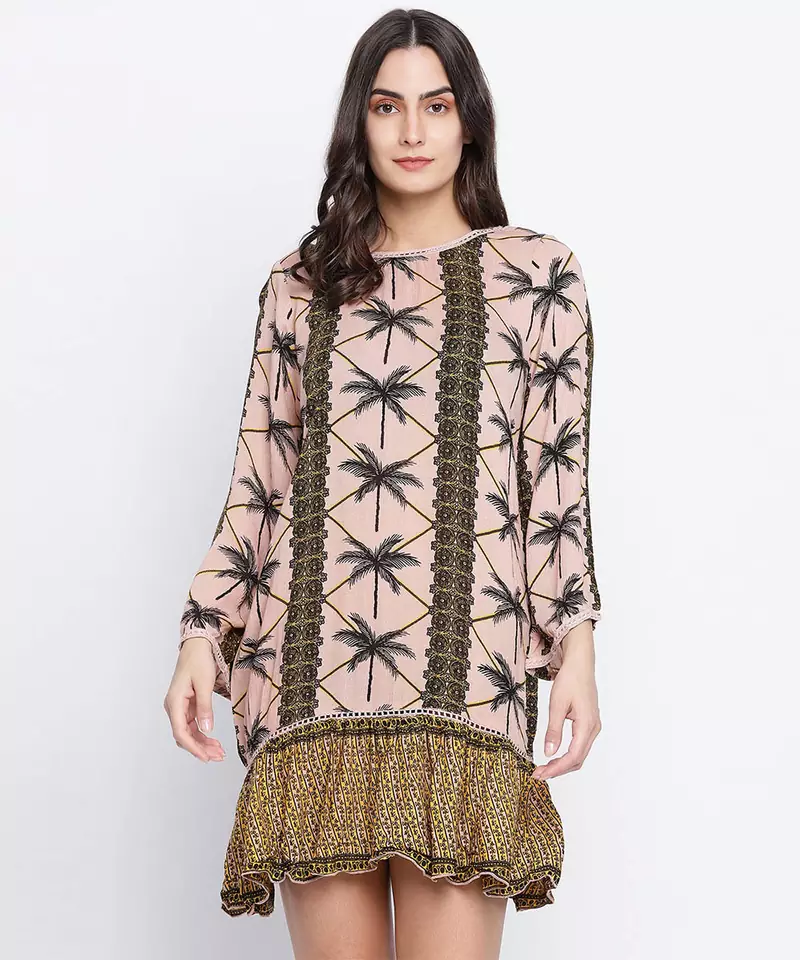 Ballestic blazz laced up women beachwear Dress