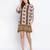 Ballestic blazz laced up women beachwear Dress