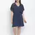 Combel solid blue becahwear kaftan
