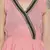 Coral pink elasticated women beachdress