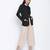 Smasher fling black  check pattern women blazer jacket