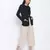 Smasher fling black  check pattern women blazer jacket
