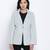 Hot stuff  solid sage green women blazer  jacket