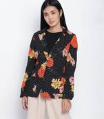Swanky litz floral print women blazer