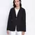 Marvel solid black women blazer jacket