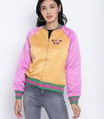 Bandish color comfy women Bomber jacket