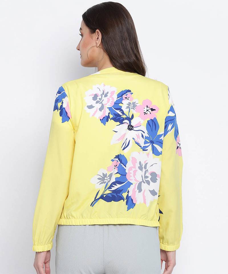 Dollistic Yellow women bomber jacket