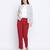 Qalazic white floral print women bomber jacket
