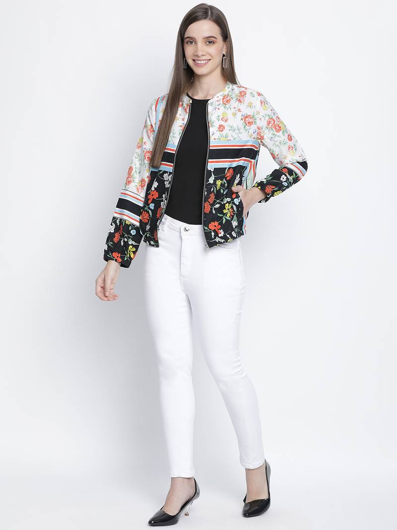 Happy jizz multitude women bomber jacket