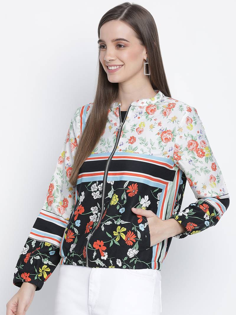 Happy jizz multitude women bomber jacket