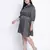 Joyeous polka dot plus szie tie knot dress
