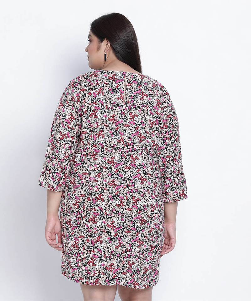 Bazzy Bliss muticolor plus szie dress