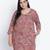 Slaazz orangtic printed plus size dress