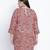 Slaazz orangtic printed plus size dress
